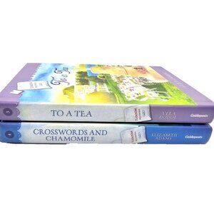 Tearoom Mysteries Books # 3 To a Tea & 4 Crosswords& Chamomile Guideposts